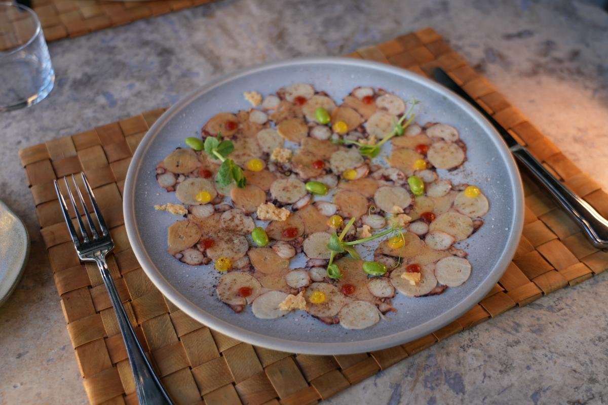 Octopus Carpaccio